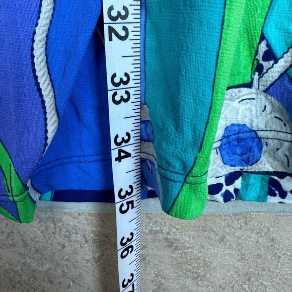 GOTTEX SLEEVELESS DRESS- BLUE MULTI XS - Picture 8 of 8